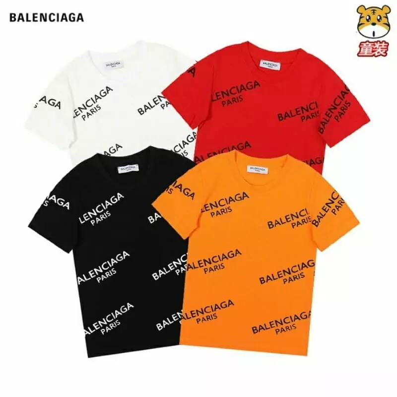 balenciaga enfants t-shirt manches courtes pour enfants s_a6a3244